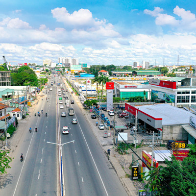 Bình Dương đưa QL13 thành đại lộ, Thuận An thành trung tâm tài chính mớiicon