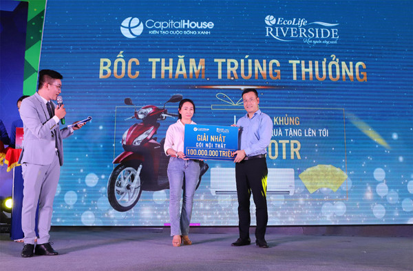 Bùng nổ giao dịch trong lễ khai trương căn hộ mẫu EcoLife Riverside Quy Nhon