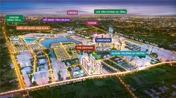 Cận cảnh nhịp sống sôi động tại đại đô thị Vinhomes Ocean Park