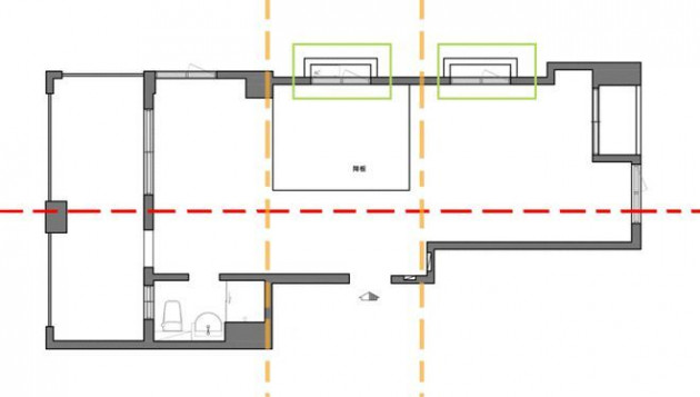 Căn hộ 59m2 thiết kế ấn tượng với nội thất thông minh cực tiện nghi