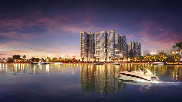 Căn hộ view sông hút giới đầu tư