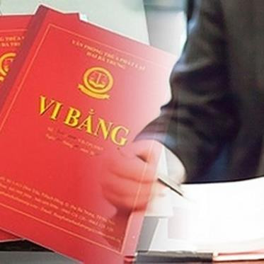 Cảnh báo mua dự án chưa đủ pháp lý và giao dịch nhà đất bằng vi bằngicon