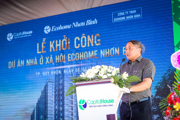 Capital House khởi công nhà ở xã hội chuẩn xanh quốc tế tại Quy Nhơn