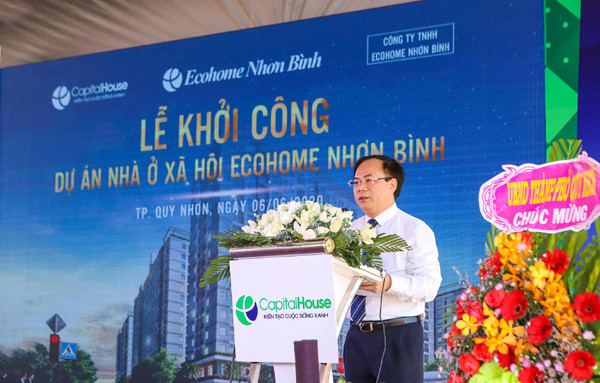 Capital House khởi công nhà ở xã hội chuẩn xanh quốc tế tại Quy Nhơn