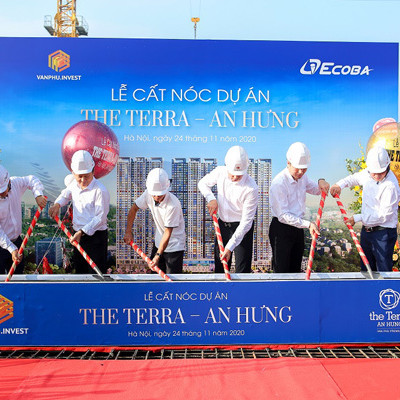 Cất nóc dự án The Terra - An Hưngicon