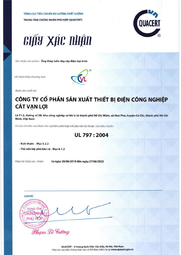 Cát Vạn Lợi đạt giải Thương hiệu vàng TP.HCM năm 2021