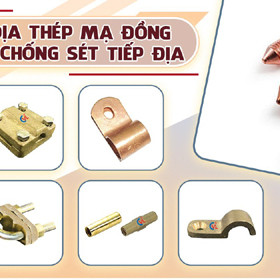 Cát Vạn Lợi sản xuất cọc tiếp địa mạ đồng D16 đạt tiêu chuẩn IEC 62561