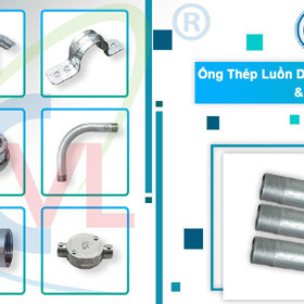 Cát Vạn Lợi sản xuất ống thép luồn dây điện ren hợp chuẩn BS4568