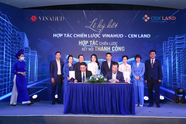 Cen Land ký hợp tác chiến lược với Vinahud