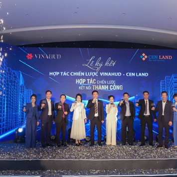 Cen Land ký hợp tác chiến lược với Vinahud