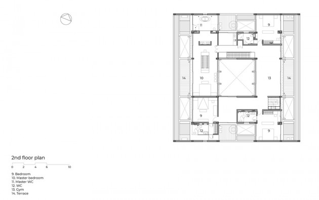 Choáng ngợp với biệt thự gần 500m2 có ao cá giữa nhà ở Tam Đảo