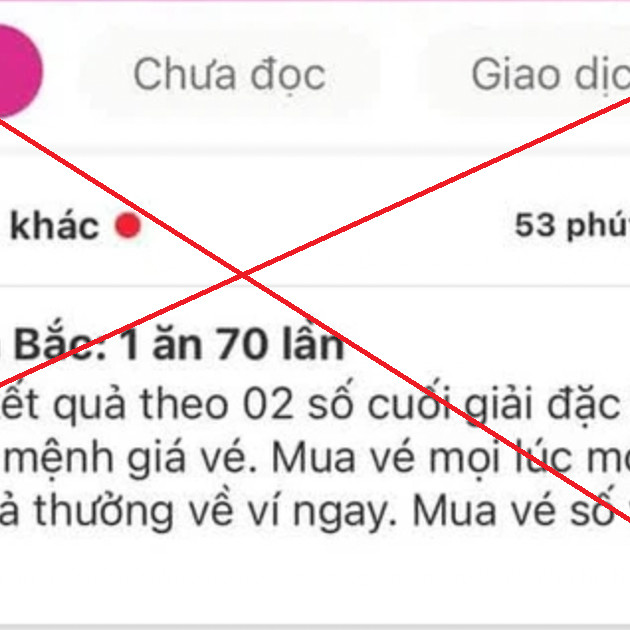 Chơi con số 'đặt 1 ăn 70': Vi phạm pháp luật, công an vào xử lýicon