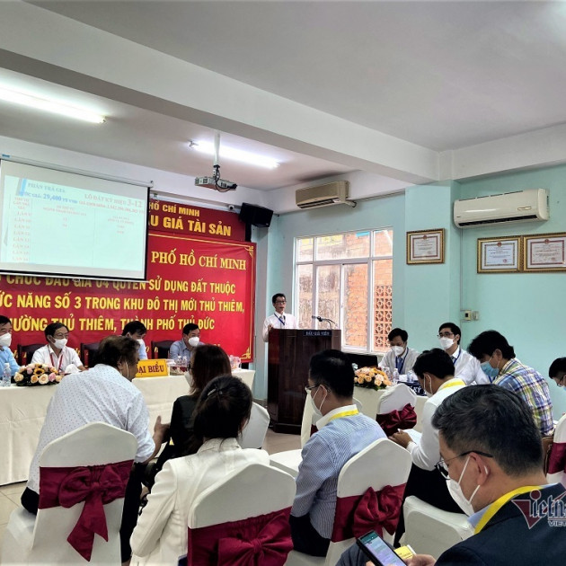 Chưa ngân hàng nào cho doanh nghiệp đấu giá đất Thủ Thiêm vay tiềnicon