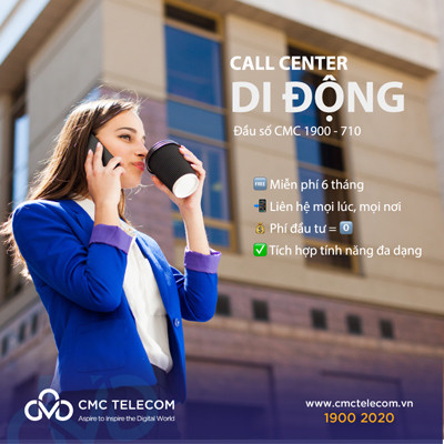 CMC Telecom tặng 6 tháng Phí tổng đài cho doanh nghiệp