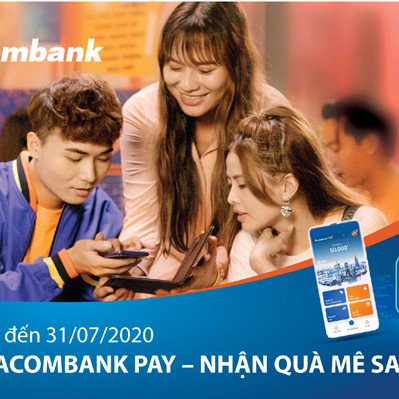 Cơ hội hoàn tiền khi dùng Sacombank Pay