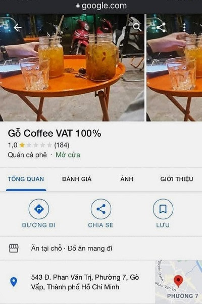 Cơ quan thuế làm việc với quán cà phê 'phụ thu' VAT 100%