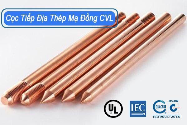 Cọc tiếp địa, kim thu sét CVL tự tin cạnh tranh hàng ngoại nhập