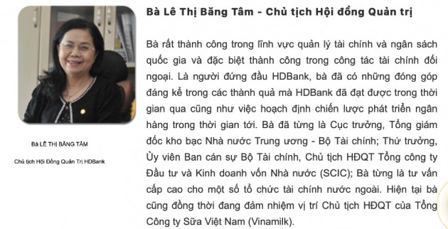 Cựu Thống đốc, nguyên Bộ trưởng làm chủ tịch ngân hàng