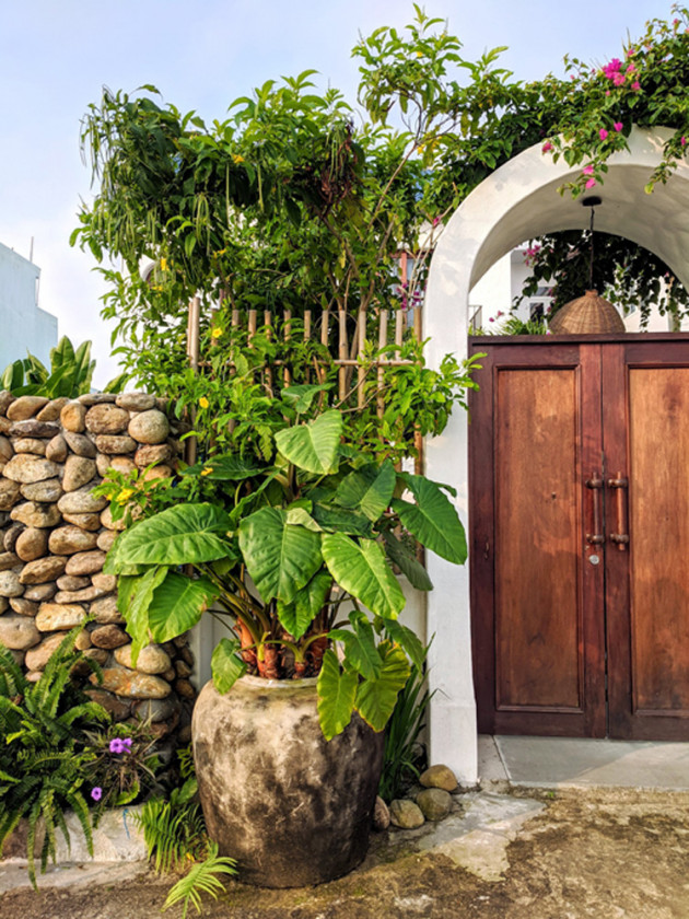 Đắm mình trong ngôi nhà phong cách Địa Trung Hải ở Hội An