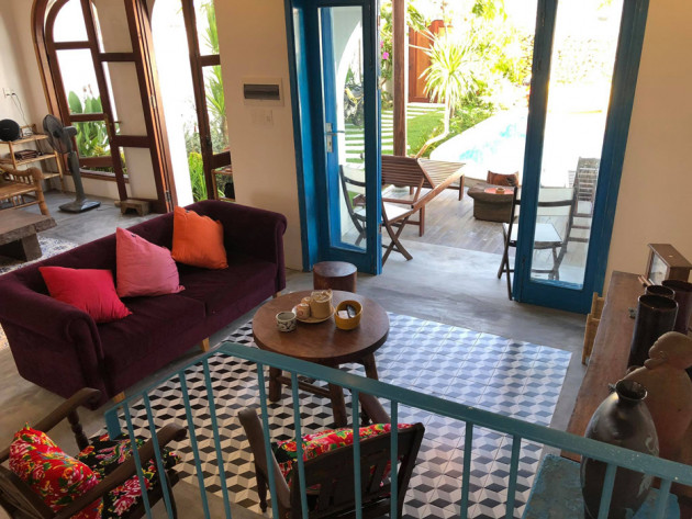 Đắm mình trong ngôi nhà phong cách Địa Trung Hải ở Hội An