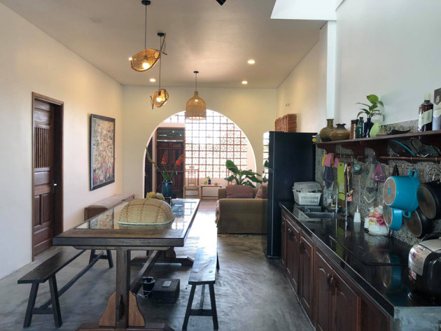 Đắm mình trong ngôi nhà phong cách Địa Trung Hải ở Hội An