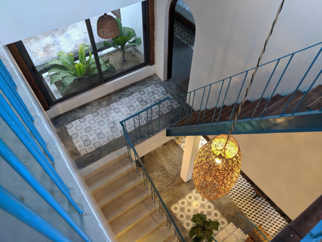 Đắm mình trong ngôi nhà phong cách Địa Trung Hải ở Hội An