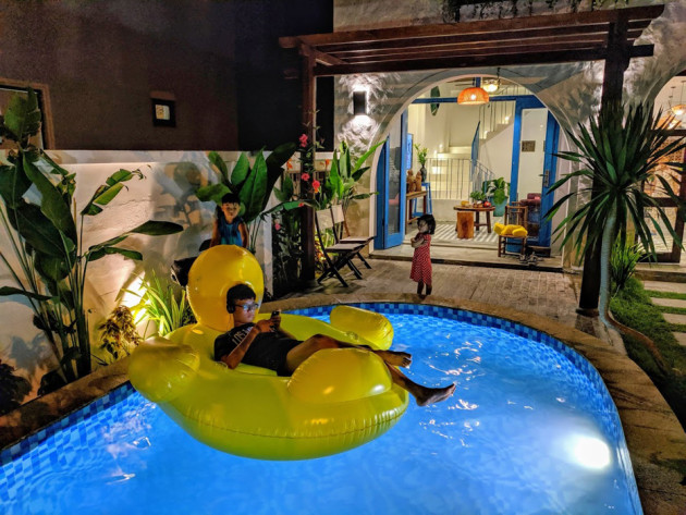 Đắm mình trong ngôi nhà phong cách Địa Trung Hải ở Hội An