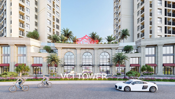 Đất Xanh Miền Bắc phân phối độc quyền shophouse khối đế VCI Tower