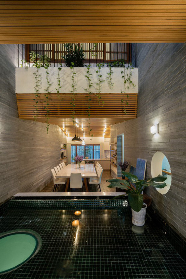 Điều đặc biệt trong ngôi nhà phố, đủ cây xanh, hồ nước và gió trời