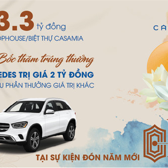 Dự án Casamia Hội An tặng khách hàng quà năm mới lên đến 3 tỷ đồng