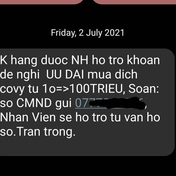 Đủ kiểu lừa vay tiêu dùng hỗ trợ khó khăn do dịch Covid-19