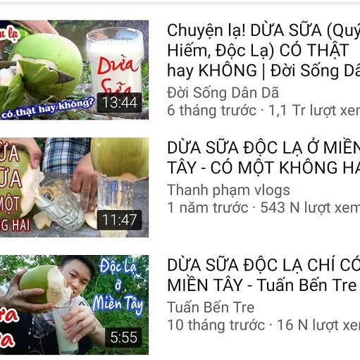 Dừa sữa bán đầy vỉa hè, người bán cây giống tại Bến Tre tiết lộ sự thậticon