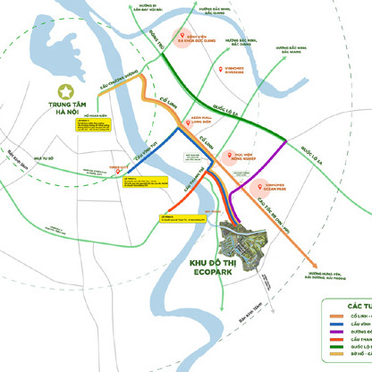 Ecopark - ‘Thành phố triệu cây xanh’ phía Đông Nam thủ đô