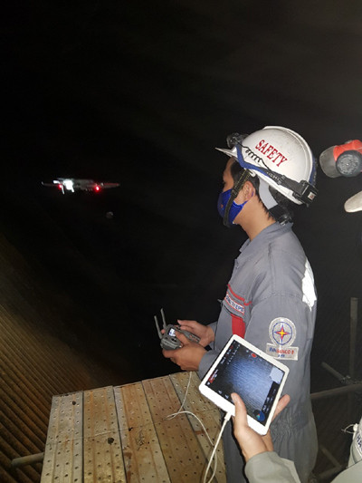 EPS ứng dụng thành công công nghệ Drone Inspection