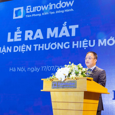 Eurowindow ra mắt bộ nhận diện thương hiệu mới