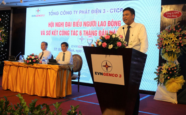 EVNGenco 3 tổ chức hội nghị đại biểu người lao động