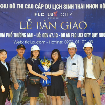 FLC Lux City Quy Nhon bàn giao những căn shophouse đầu tiên
