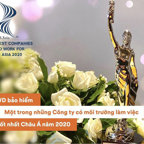 FWD Việt Nam - một trong những công ty có môi trường làm việc tốt nhất châu Á