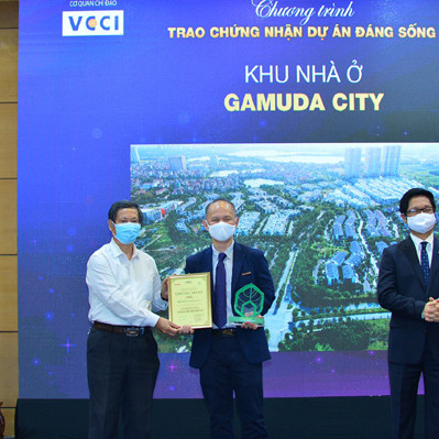 Gamuda City lập hattrick với 3 giải thưởng Dự án đáng sống 2021