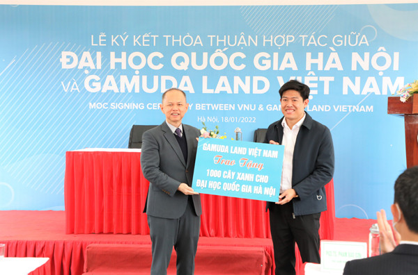 Gamuda Land hợp tác ĐH Quốc gia Hà Nội phát triển đô thị đại học xanh, thông minh