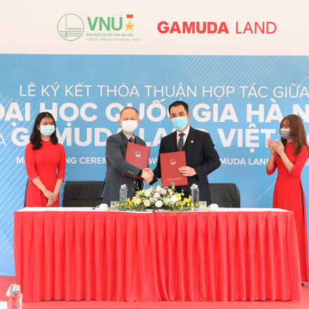 Gamuda Land hợp tác ĐH Quốc gia Hà Nội phát triển đô thị đại học xanh, thông minh