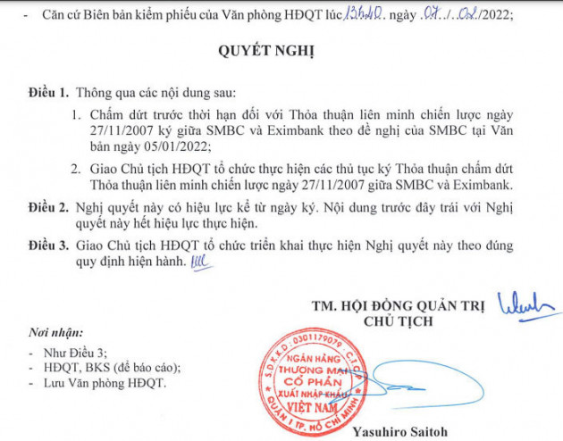 Gần thập kỷ tranh chấp và con đường đổ dốc của Eximbank