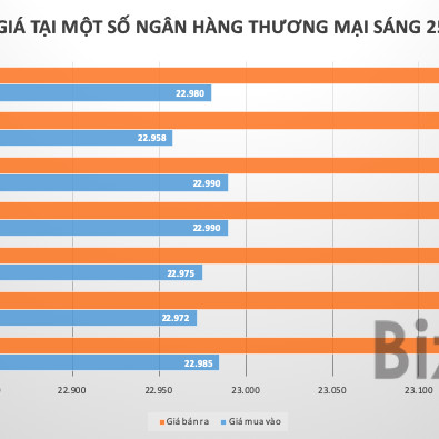 Giá USD tăng mạnh trên thị trường tự doicon