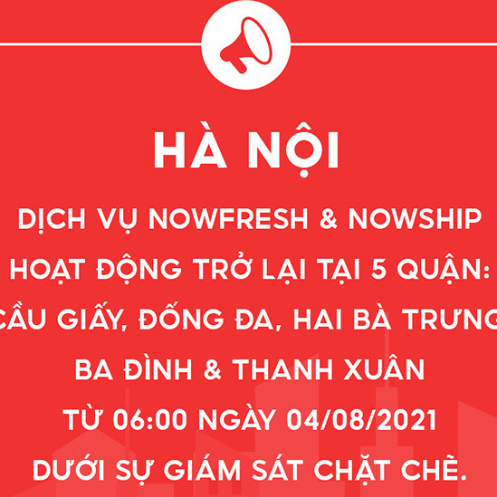 Hà Nội: Shipper giao hàng thiết yếu, đi chợ được hoạt độngicon