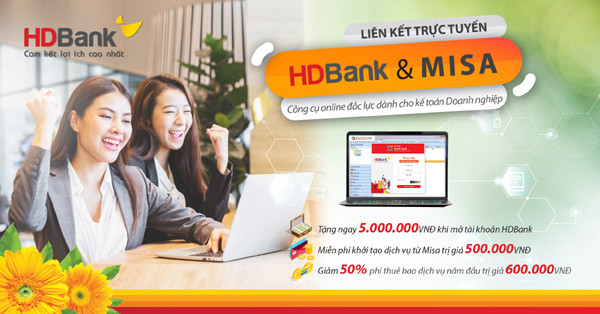 HDBank 'bắt tay' MISA triển khai ngân hàng số trên phần mềm kế toán