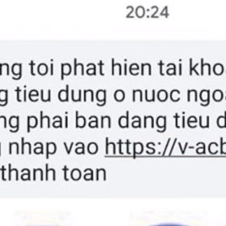 Hiểm họa đằng sau những đường link giả mạo ngân hàng