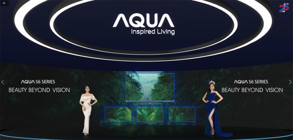 Hoa hậu Đỗ Thị Hà cùng Aqua Việt Nam ‘Khơi cảm hứng vươn tầm’