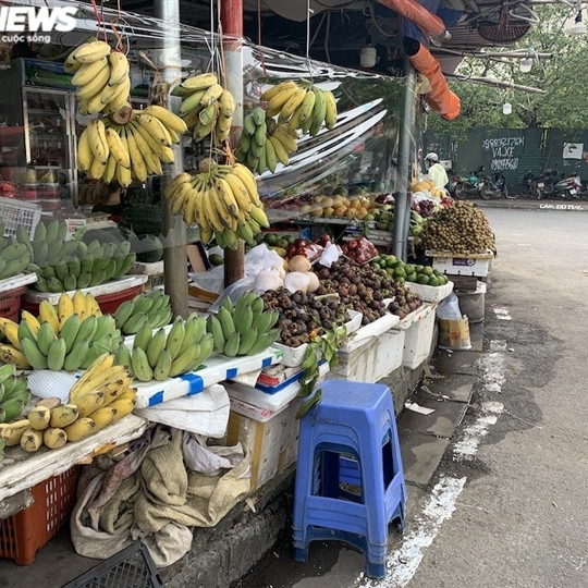 Hoa quả tươi đắt khách, cam tăng tới chục giá ở nhiều chợ Hà Nộiicon