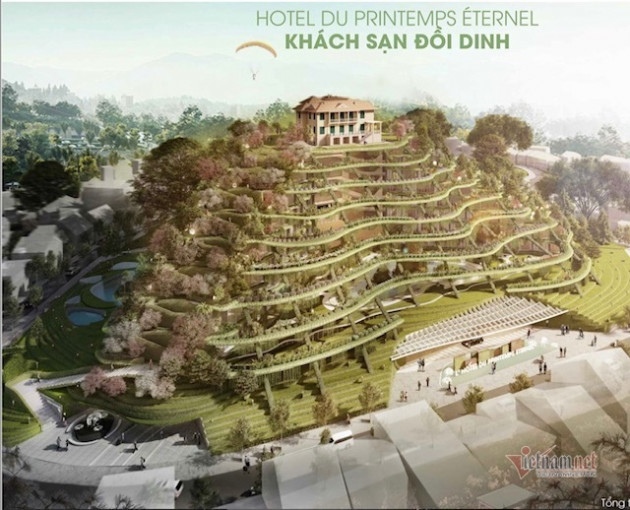 Hội Kiến trúc sư Việt Nam đề nghị không xây khách sạn trên đồi Dinh Đà Lạt