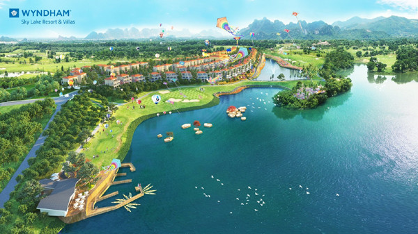 ‘Hơi thở’ Địa Trung Hải cuốn hút trong từng kiến trúc Wyndham Sky Lake